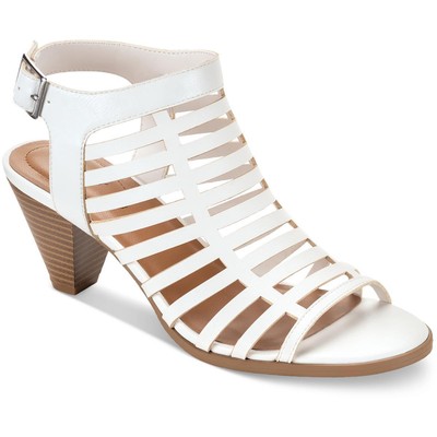 Style & Co. Womens Haileyy Strappy  Block Heel BHFO 7887