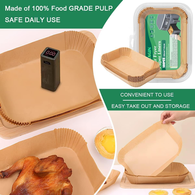 Air Fryer Parchment Paper Liners for Ninja Dual Air Fryer,Air Fryer Liners,Air F