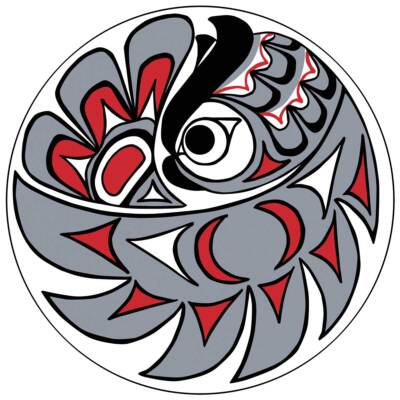 Angela KIMBLE Indigenous '' Night Owl '' CANVAS ART Canadian Aboriginal Home Gift