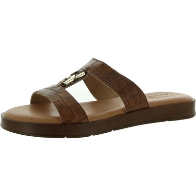 

Женские сандалии без шнуровки Tuscany By Easy Street Zelmira BHFO 1418, Camel/crocodile, Zelmira