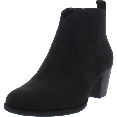 

Женские ботильоны Vionic Raina из черного нубука 11 Medium (B,M) BHFO 1569, Black nubuck, Raina