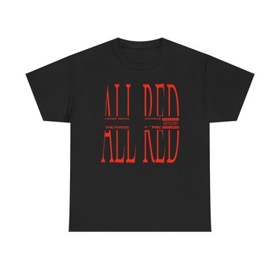 Playboi Carti All Red Black Tee Shirt