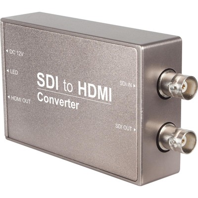 Конвертер Feelworld SDI в HDMI, серебристый корпус #STH