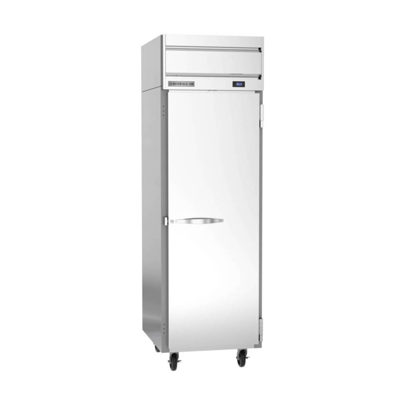 Beverage Air Hr1hc-1s 26" One Section Reach-in Refrigerator W/ Solid Full Doo...