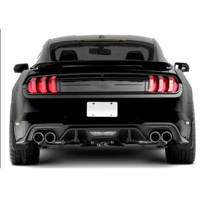 For 2015-2023 Ford Mustang GT350 Track Pack Style Trunk Spoiler Wing Gloss Black