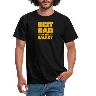 Best Dad In The Galaxy Vatertag Geschenk Papa Männer T-Shirt