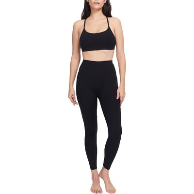 

Черный женский спортивный бюстгальтер для тренировок и фитнеса Sage Athletic  BHFO 7406