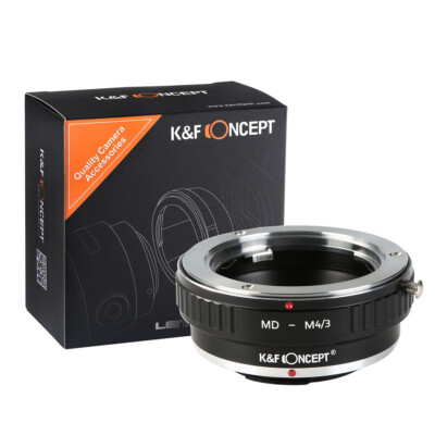 K&F Concept adapter for Minolta MD MC Lens Mount to Micro Four Thirds MFT M43 