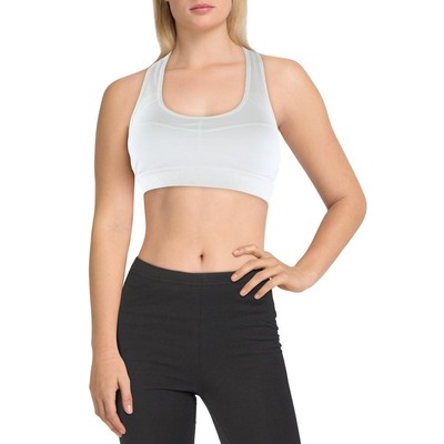 

Adidas Stella McCartney Женский белый спортивный бюстгальтер для фитнеса Athletic  BHFO 5256
