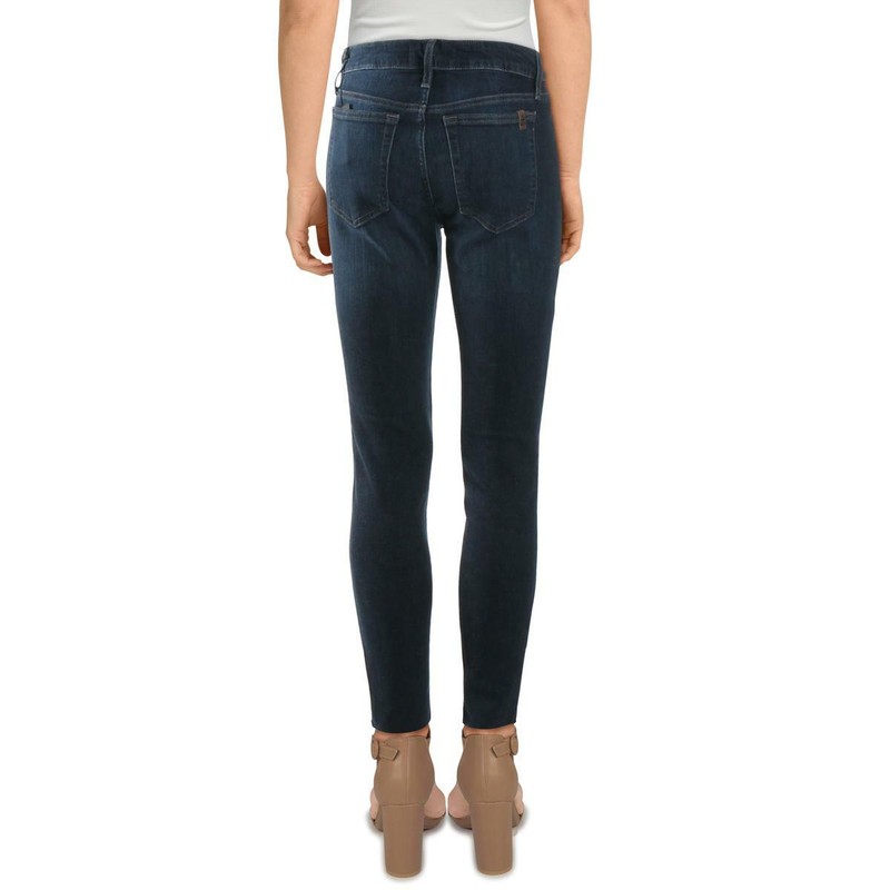 Joe's Jeans Womens Curvy Blue Mid-Rise 