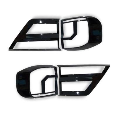 Gloss Black Tail Lamp Rear LH RH Light Cover Fits 2022-24 Ford Everest U704 SUV
