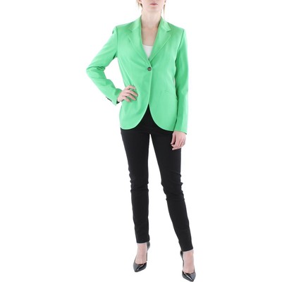 Женский зеленый блейзер на одной пуговице Lafayette 148 New York 2 BHFO 8152
