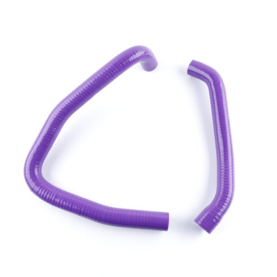 For KAWASAKI Ninja ZX14 ZX1400 2006-2011  Silicone Radiator Coolant Hose Purple