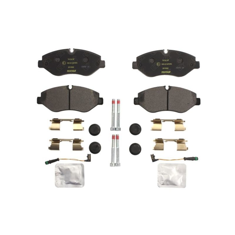 Bremsbelagsatz Textar 2919202, Vorne