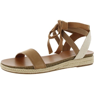 

Женские эспадрильи на плоской подошве Lucky Brand Gennay Tan 5 Medium (B,M) BHFO 7413, Latte luxe nubuck combo, Gennay