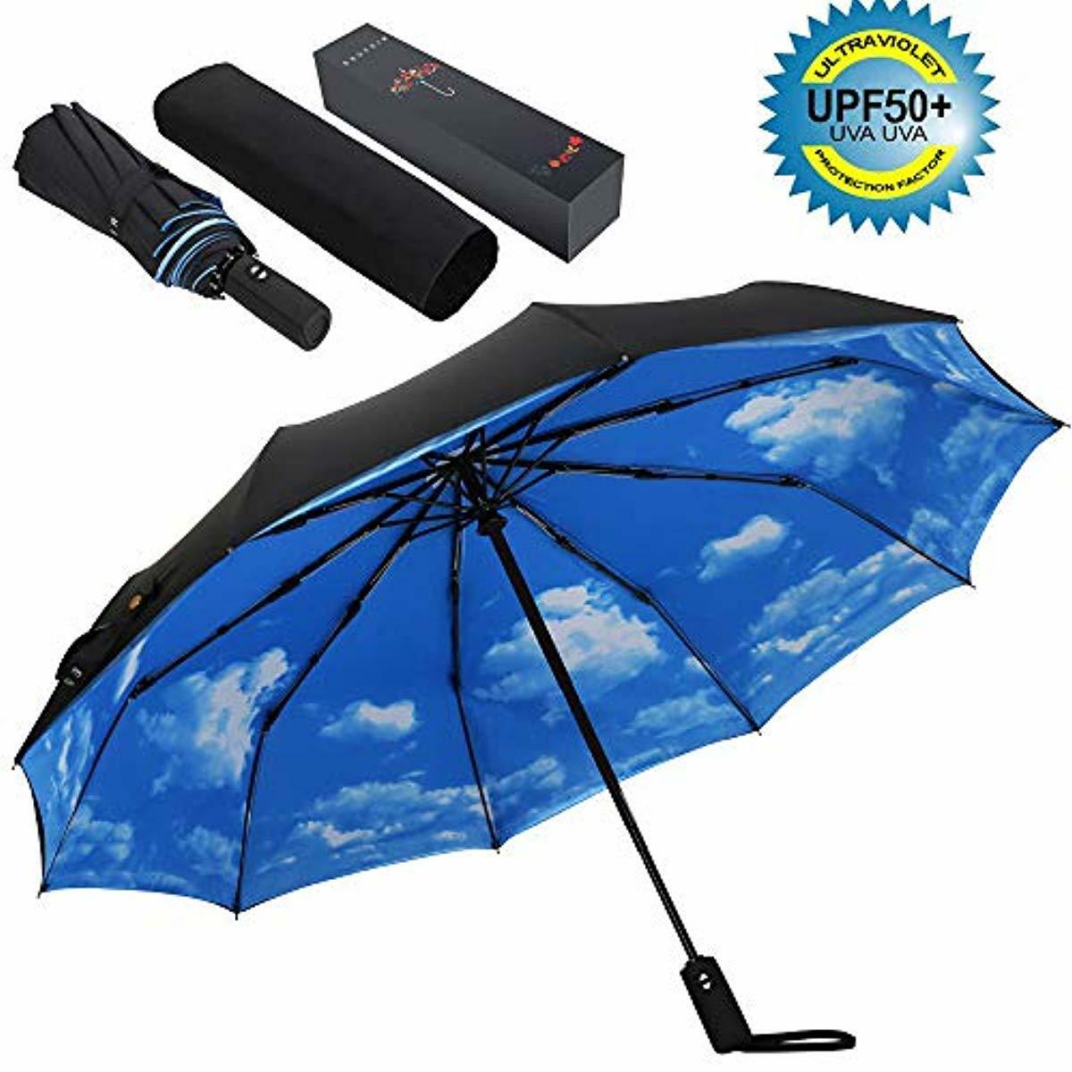 strong windproof folding umbrella