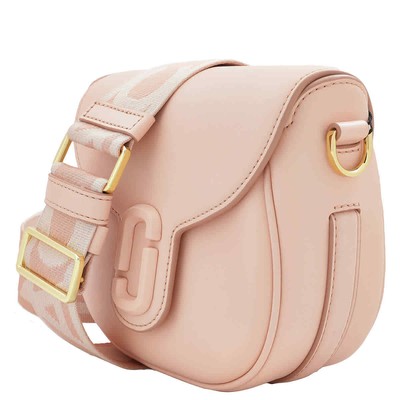 Pre-owned Marc Jacobs J Marc The Small Saddle Bag 2s3hms003h03624 In Rose