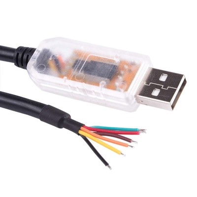 Usb To Rs485 Level Serial Uart Converter Cable Ft232rl Chipset 6 Way Wire End St