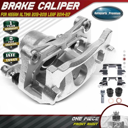 Brake Caliper w/Bracket for Nissan Altima 20132019 Leaf 2014217 Front