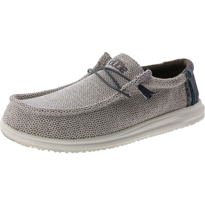 Эй, чувак, мужские белые легкие мокасины Wally Free 12 Medium (D) BHFO 1777