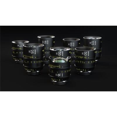 Комплект из 8 объективов для кинотеатра DZOFILM Vespid Prime Cinema с байонетом PL EF #DZO-V21K8PLI