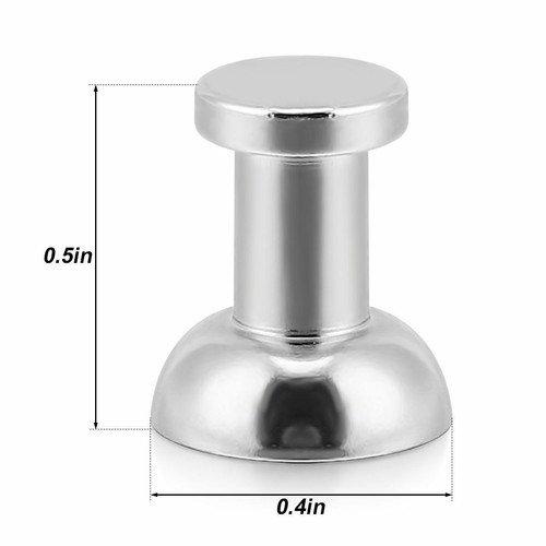 24Pcs Strong Fridge Magnets Refrigerator Magnetic Crafts Whiteboard Push Pins US