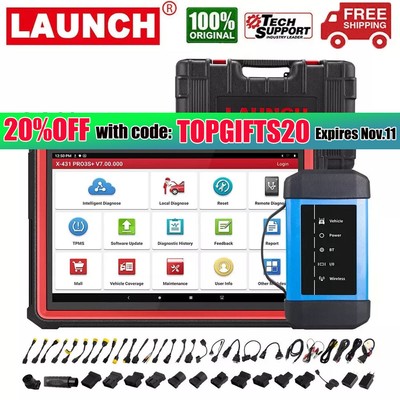 LAUNCH X431 PRO3S+ HDIII Diesel & Gas Heavy Duty Truck Car Scanner Bidirectional