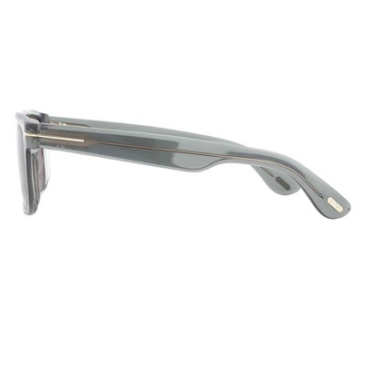 Pre-owned Tom Ford Philippe Amber Browline Men's Sunglasses Ft0999 20e 58 Ft0999 20e 58 In Orange