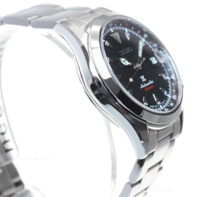 Pre-owned Seiko Prospex Alpinist Limited Model Sbdc087 Silver Black Wrist Watch Sports