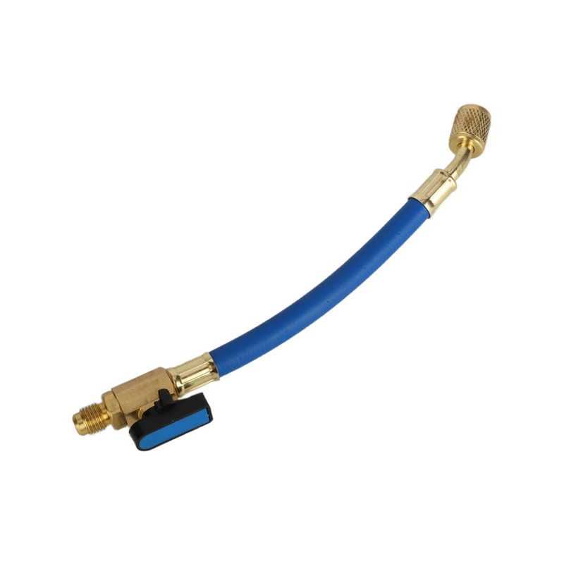 3pcs Manifold Gauge A/C Refrigeration Charging Hoses For R134a R410a R12