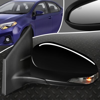 ДЛЯ 14-19 COROLLA SEDAN OE STYLE POWER + ОБОГРЕВ + ЗЕРКАЛО ЛЕВОЙ БОКОВОЙ ДВЕРИ С СИГНАЛОМ ПОВОРОТА