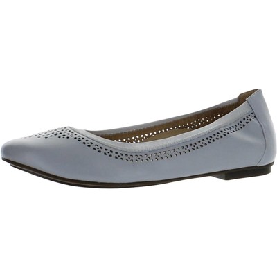 

Женские кожаные балетки Vionic Whisper Blue 8 Medium (B,M) BHFO 8705, Blue haze