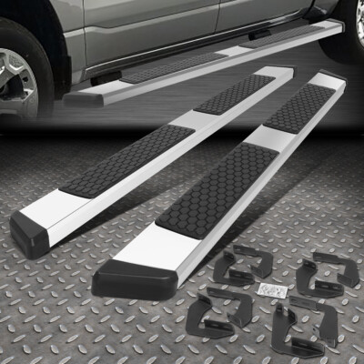 ДЛЯ 07-21 TOYOTA TUNDRA CREWMAX CAB ХРОМИРОВАННЫЕ БОКОВЫЕ ПОДНОЖКИ 5.5 SS В КАБИНЕ