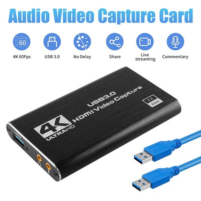 4K Audio Video Capture Card For USB 3.0 HDMI Video Capture Device Full HD