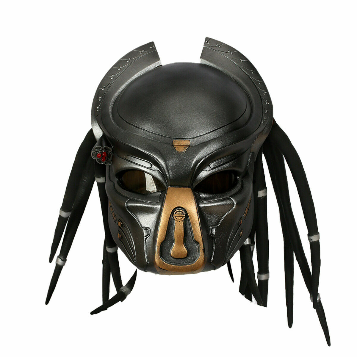 The Predator Resin Black Cosplay Helmet Full Head Mask ...