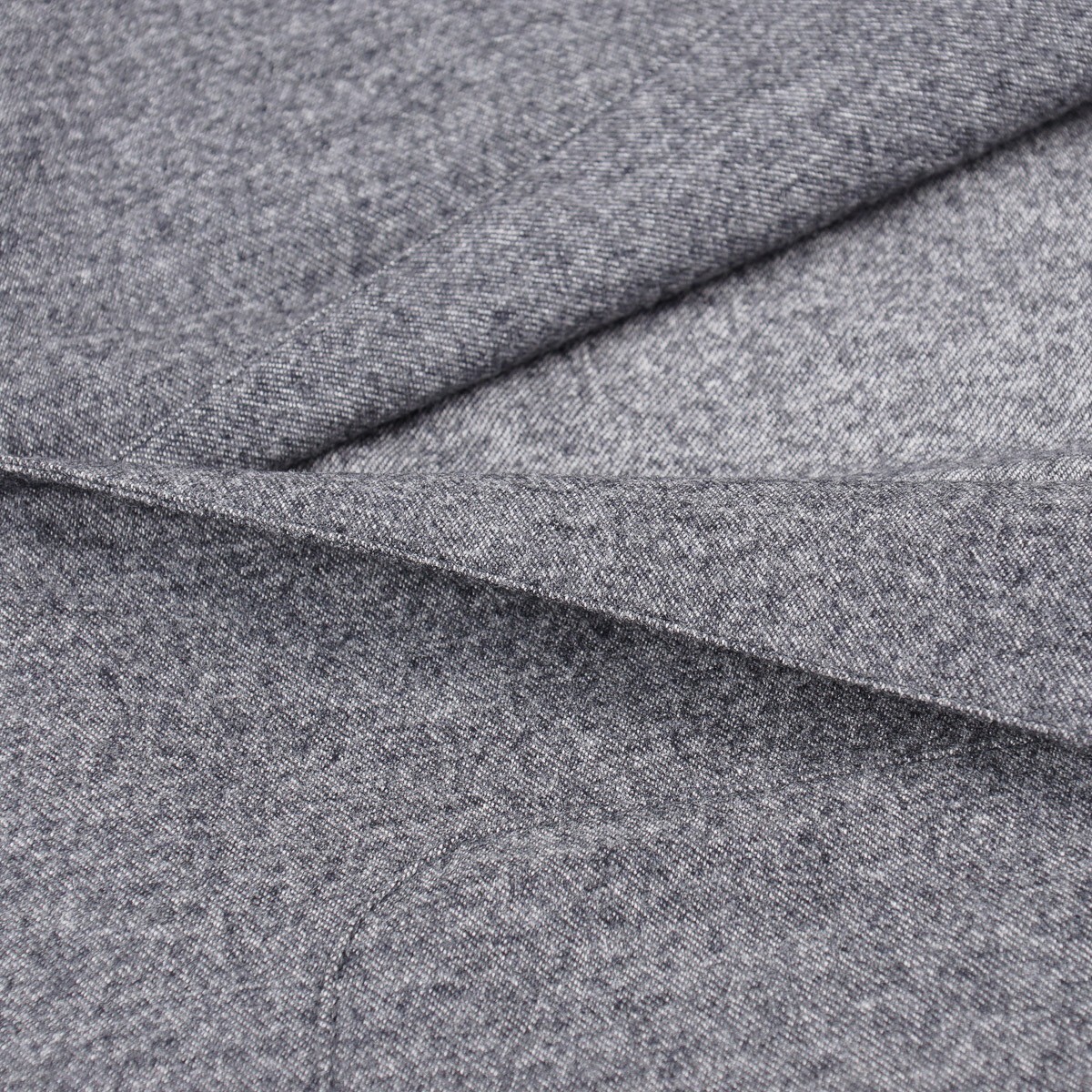 Pre-owned Finamore 1925 Finamore Napoli Unlined Lightweight Flannel Wool Sport Coat 42r (eu 52) In Gray