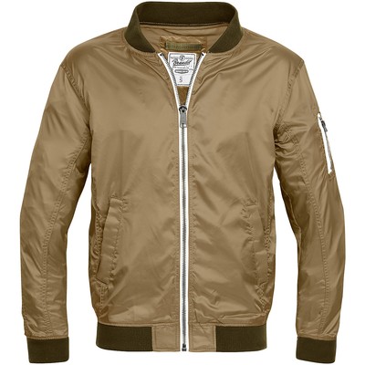 Brandit Portland Jacket Vintage Mens Sport Fashion Lightweight Stylish Camel