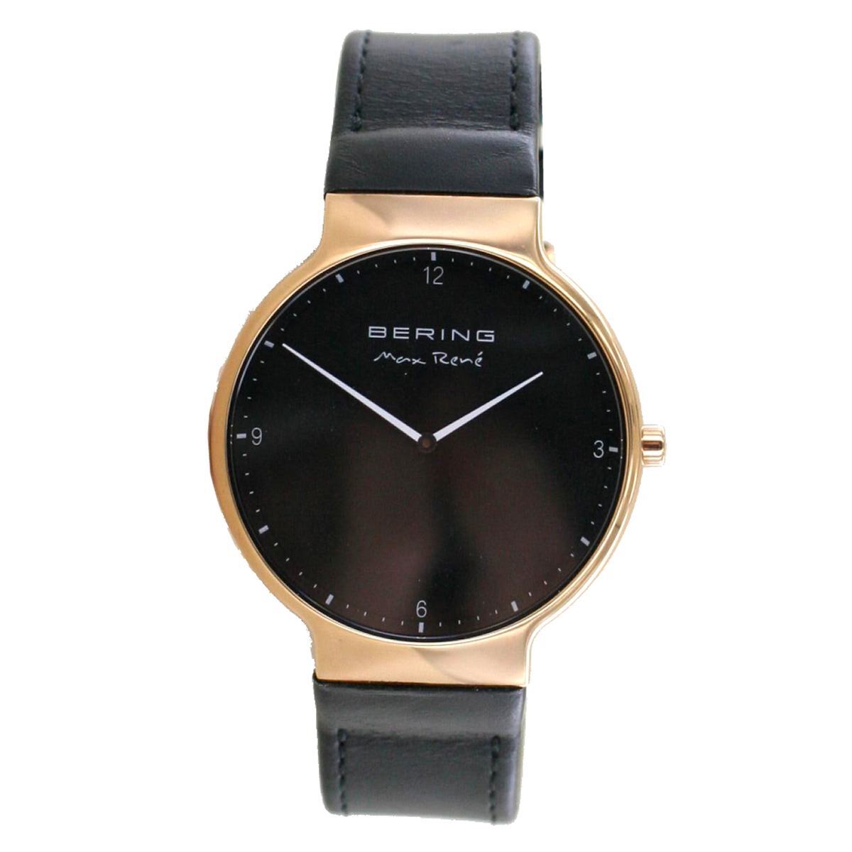 Bering Men's Watch Max René - 15540-262-L-1 Leather Strap | eBay