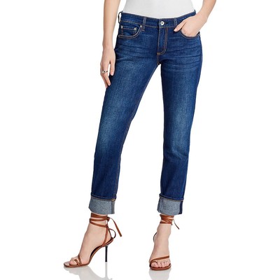 Rag & Bone Womens Blue Low Rise Slim Fit Denim Boyfriend Jeans 24 BHFO 8671