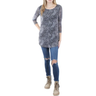 

Женская офисная рубашка с принтом Kasper, пуловер, верхняя блузка BHFO 8426, Black/white