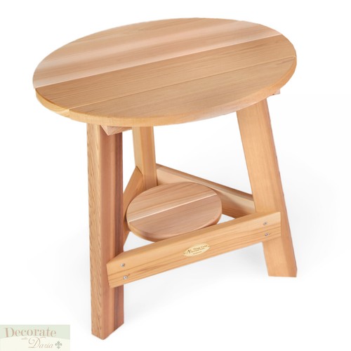 TABLE TRIPOD Red Cedar 21