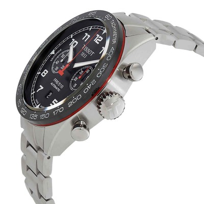 Pre-owned Tissot Prs516 Chronograph Automatic Black Dial Men's Watch T131.627.11.052.00