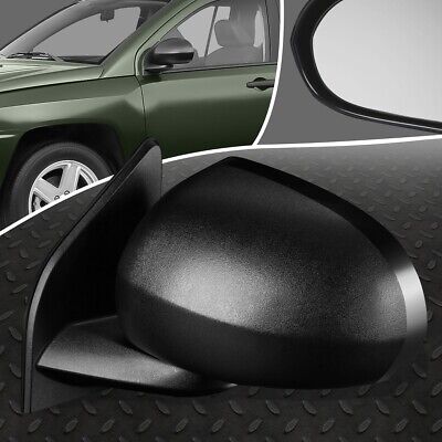 ДЛЯ 07-17 JEEP COMPASS OE STYLE РУЧНОЕ ЛЕВОСТОРОННЕЕ ДВЕРНОЕ ЗЕРКАЛО ЗАДНЕГО ВИДА В СБОРЕ