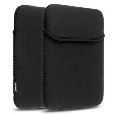 Black Neoprene Soft Tablet Sleeve Case Bag for iPad 4th Retina/iPad 3/iPad 2