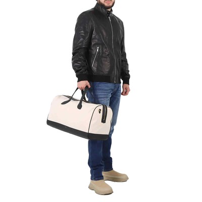 Pre-owned Bally 36 Hours Spiro Bar Weekender Duffle Bag Mat01f Cv043 I182o In Multi