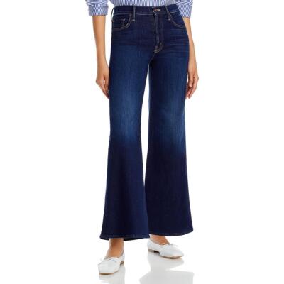 Mother Womens Denim High Waist Wide Leg Wide Leg Jeans 23 BHFO 0341