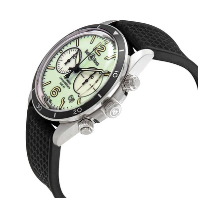 Pre-owned Bell And Ross Br V2-94 Full Lum Chronograph Automatic Men's Watch