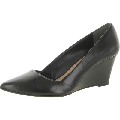 Женские туфли Franco Sarto Frankie черного цвета на танкетке 8,5 см (B,M) BHFO 5222