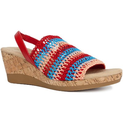 

Женские сандалии на танкетке Karen Scott Meramm 8 Medium (B,M) BHFO 0718, Multi macrame
