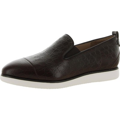 

Cole Haan Женские лоферы Grand Atlantic из кожи с крокодиловым принтом BHFO 5131, Brown vintage croc print, Grand Atlantic